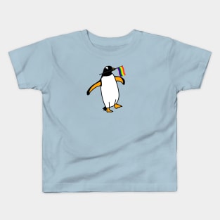 pride penguin Kids T-Shirt